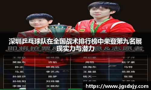 深圳乒乓球队在全国战术排行榜中荣登第九名展现实力与潜力